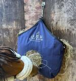 Lami-Cell hooizak – Marineblauw | Stevige hooitas met borduring